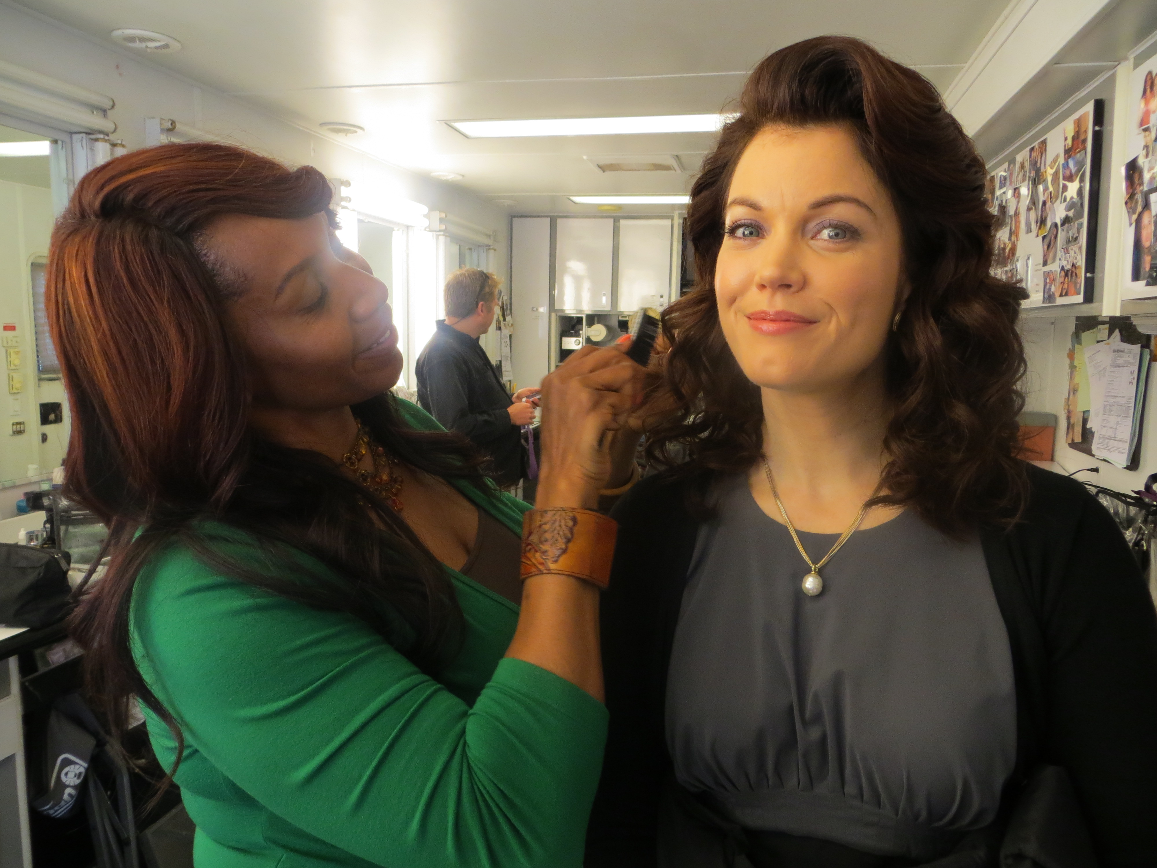 Big Hair is one of my favorite looks to create. Bellamy Young playing Mellie Grant on Scandal