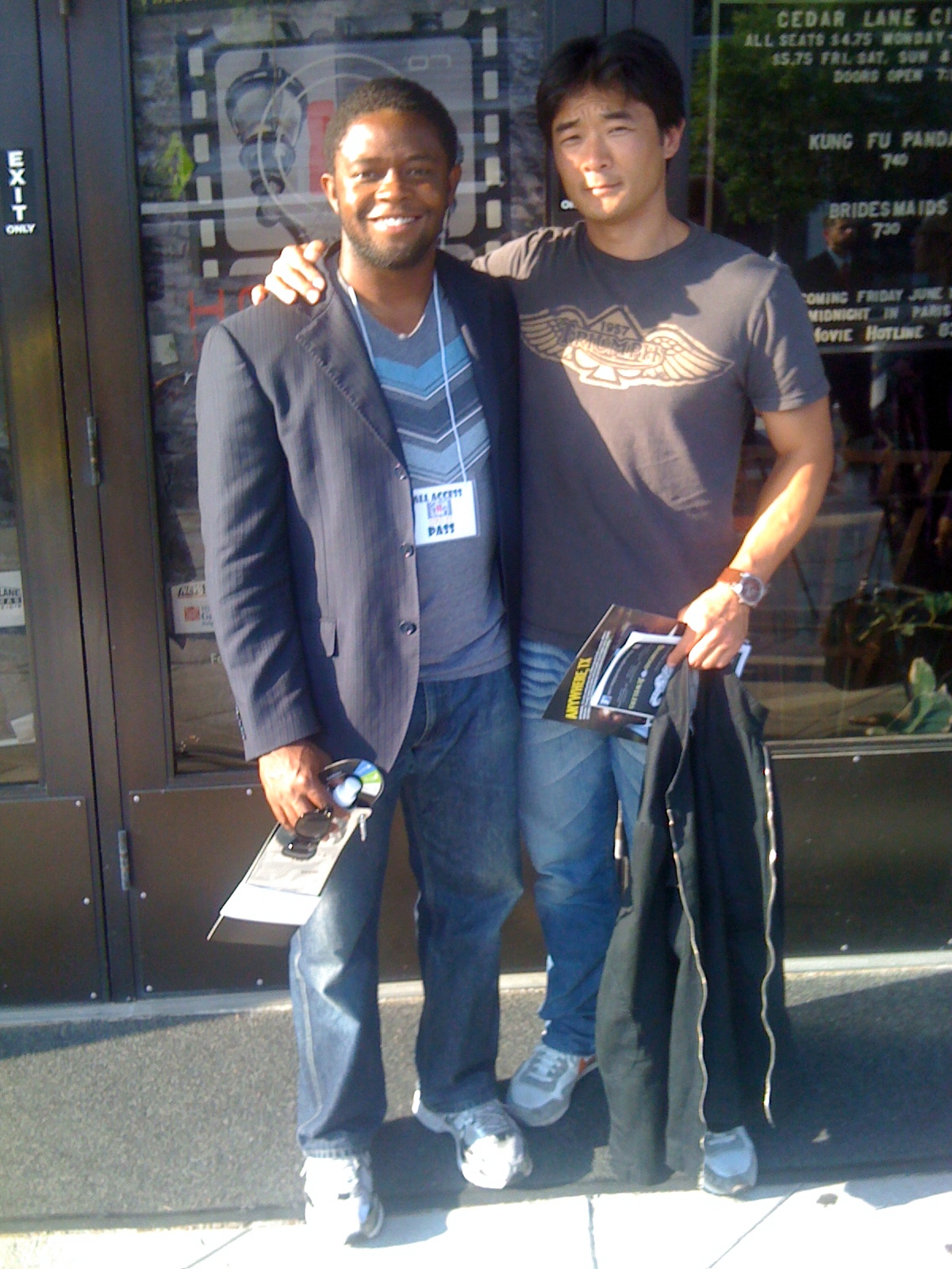 With Arnold Chun at the Hoboken International Film Festival!