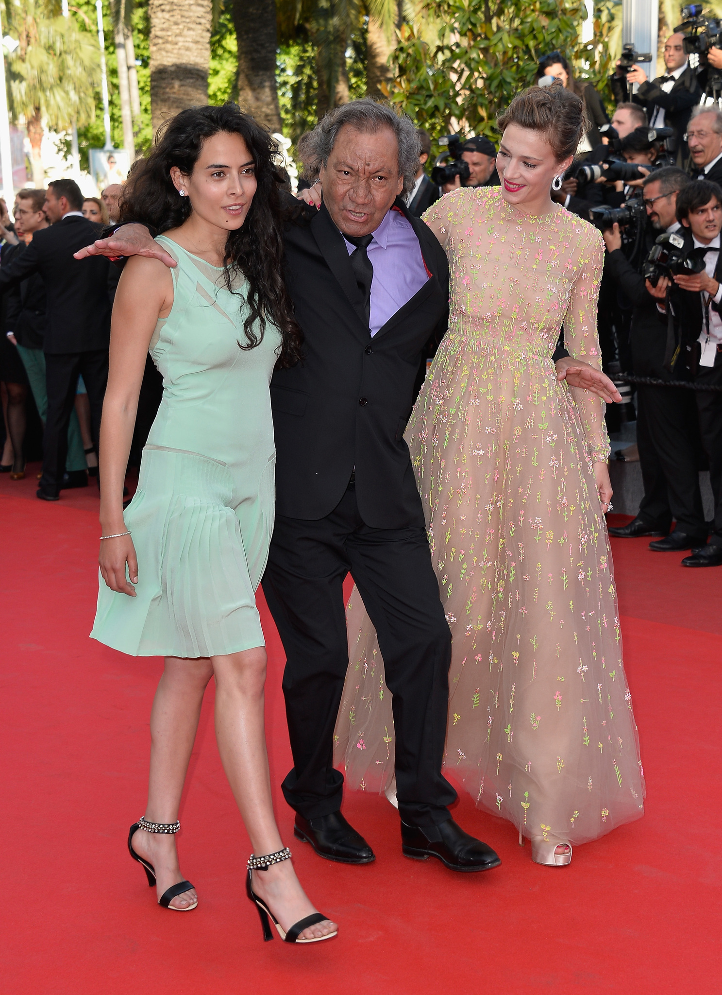 Tony Gatlif, Céline Sallette and Nailia Harzoune at event of Geronimo (2014)