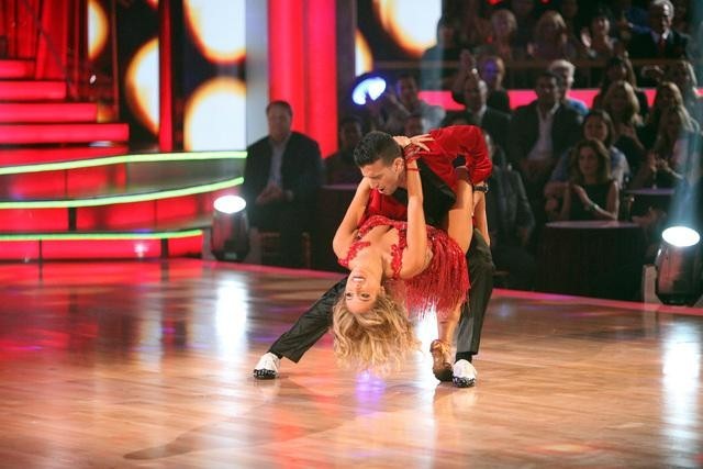 Still of Kristin Cavallari and Mark Ballas in Dancing with the Stars (2005)