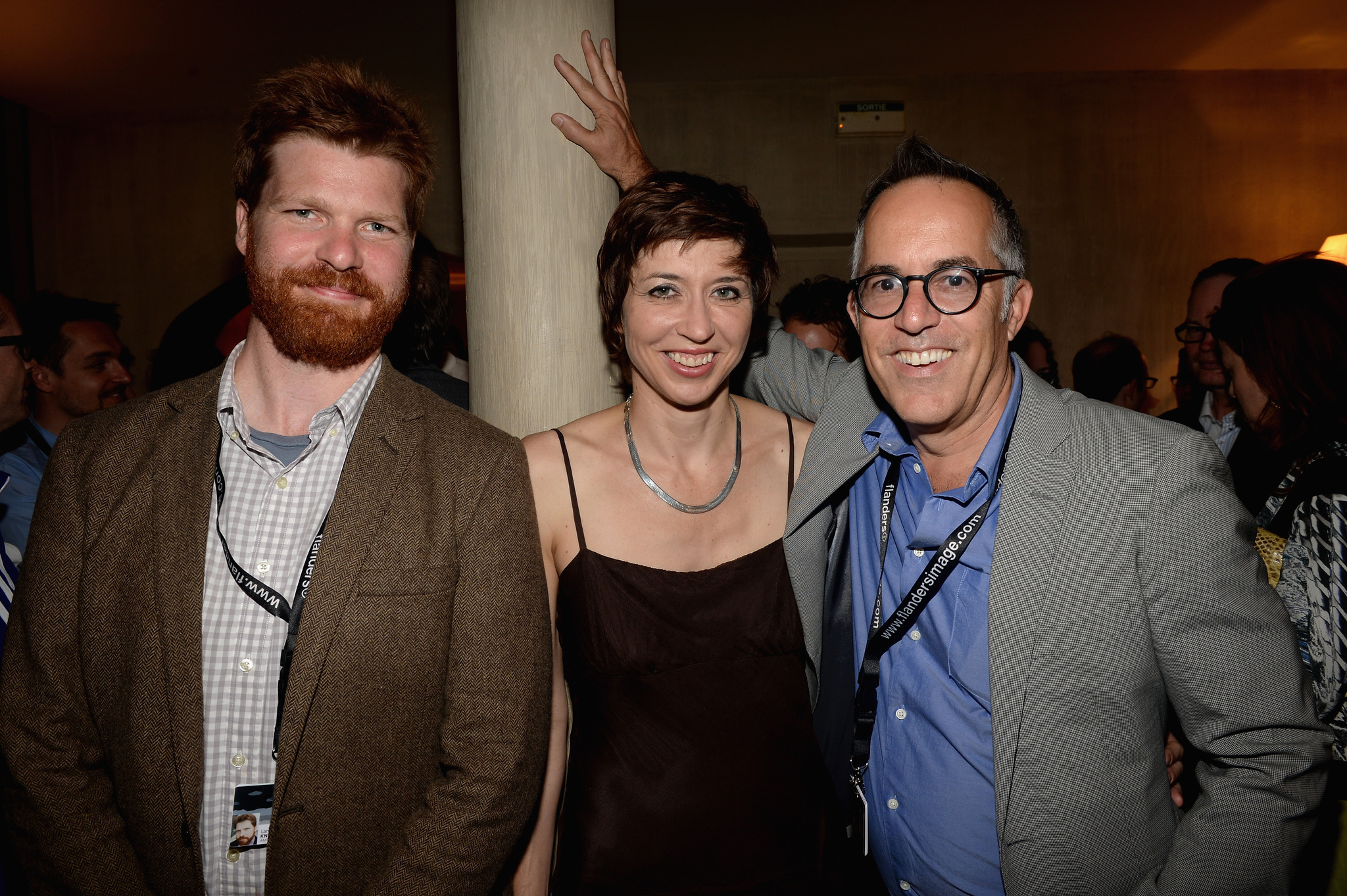 AFI Fest's Lane Kneedler, indieWIRE's Dana Harris and Sundance Film Festival's John Cooper attend the IMDB's 2013 Cannes Film Festival Dinner Party during the 66th Annual Cannes Film Festival at Restaurant Mantel on May 20, 2013 in Cannes, France.