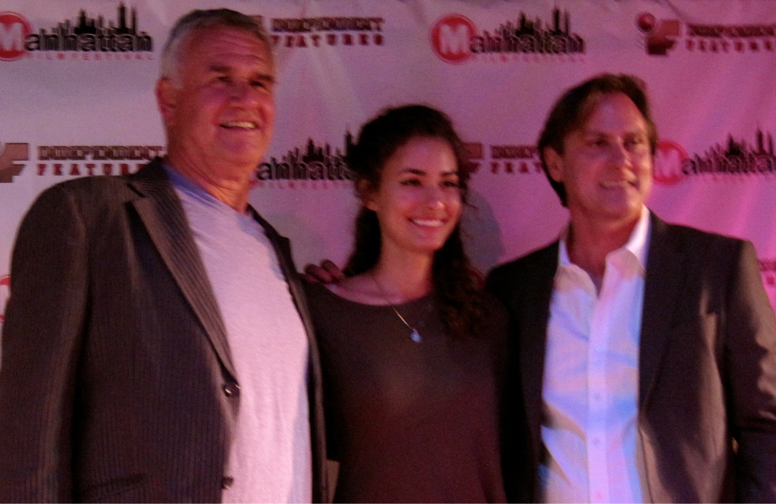 Dale Peterson with Garrett M. Brown and Rachel DiPillo