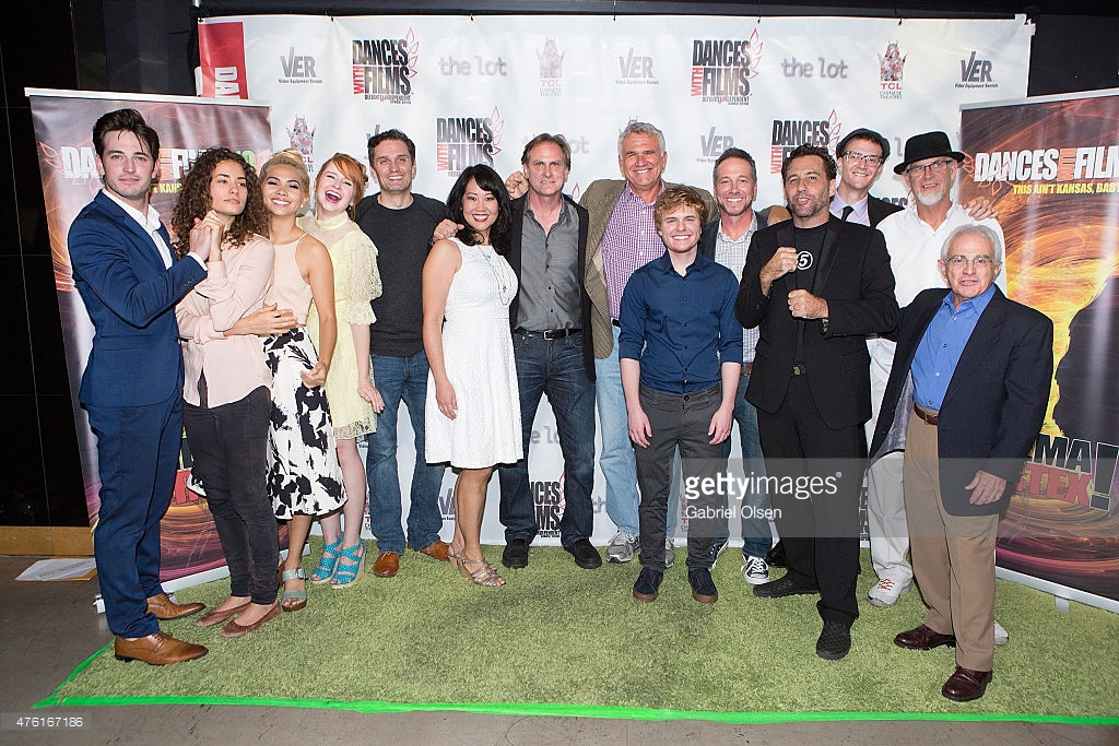 Director Dale Peterson (Center) with the cast and crew at the Los Angeles Premiere of 
