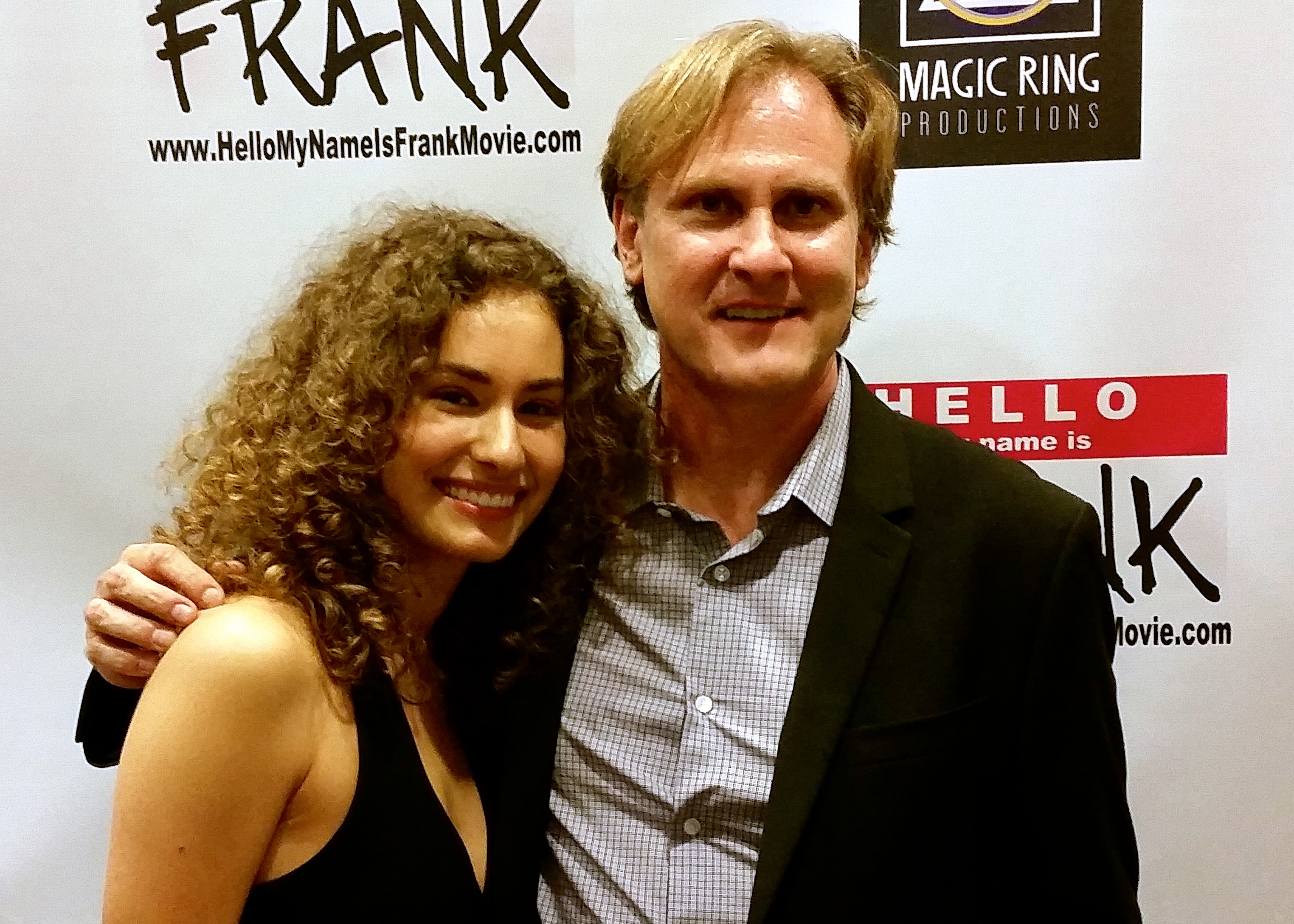 Director Dale Peterson and Actress Rachel DiPillo at a screening of 