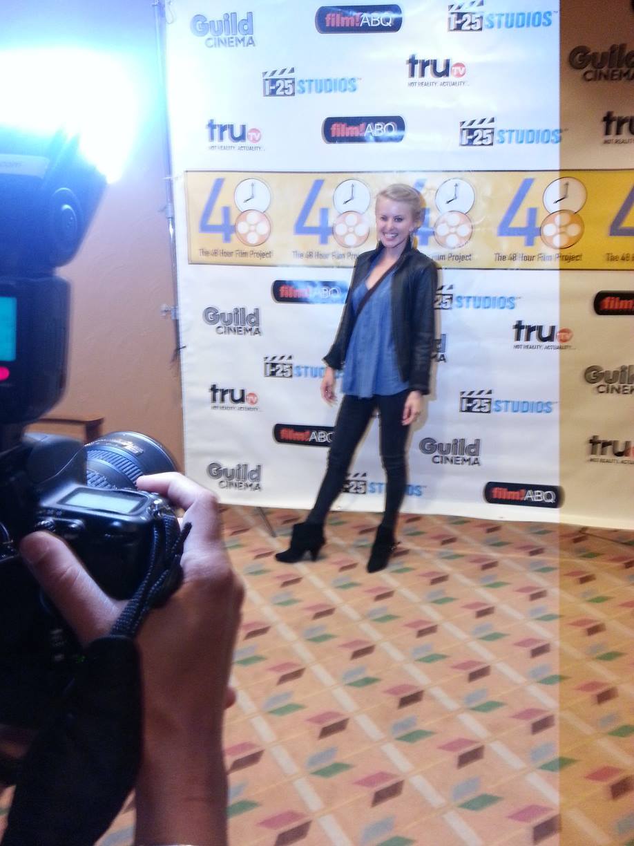 Sarah Minnich competes along side Reflection Films in the Albuquerque 48 Hour Film Festival.