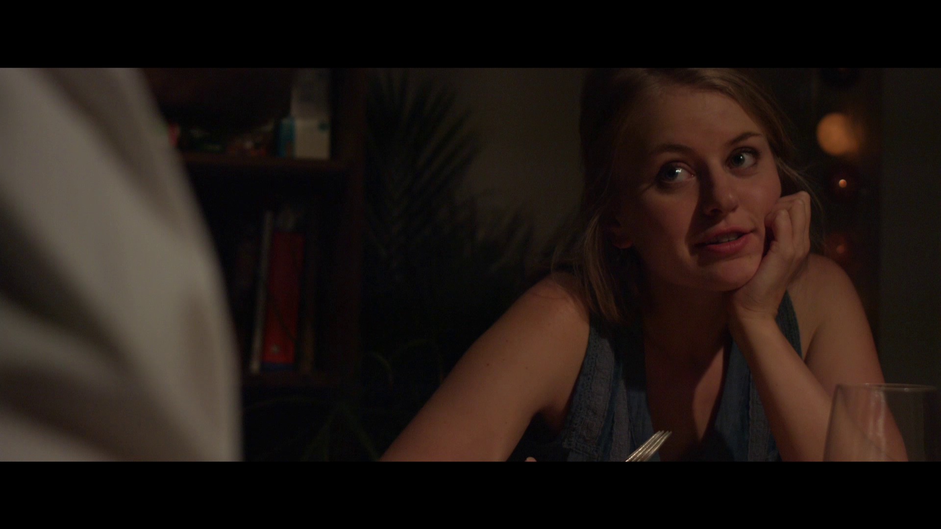 Sarah Minnich plays across from Mike Ostroski in Fire's Daughter.