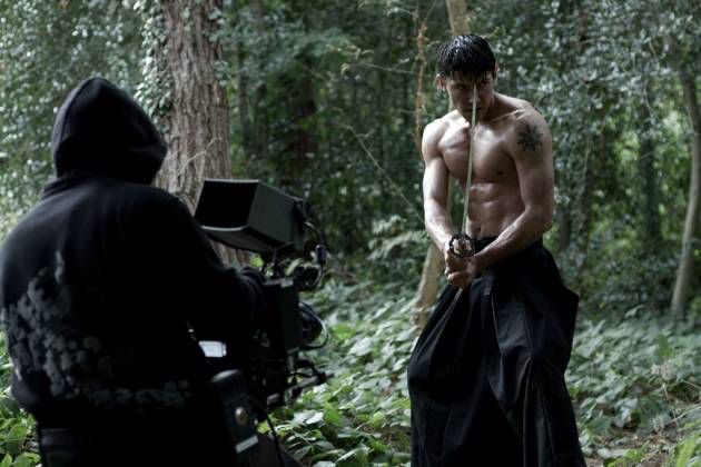 David Sakurai in Dark Samurai - Behind The Scene.