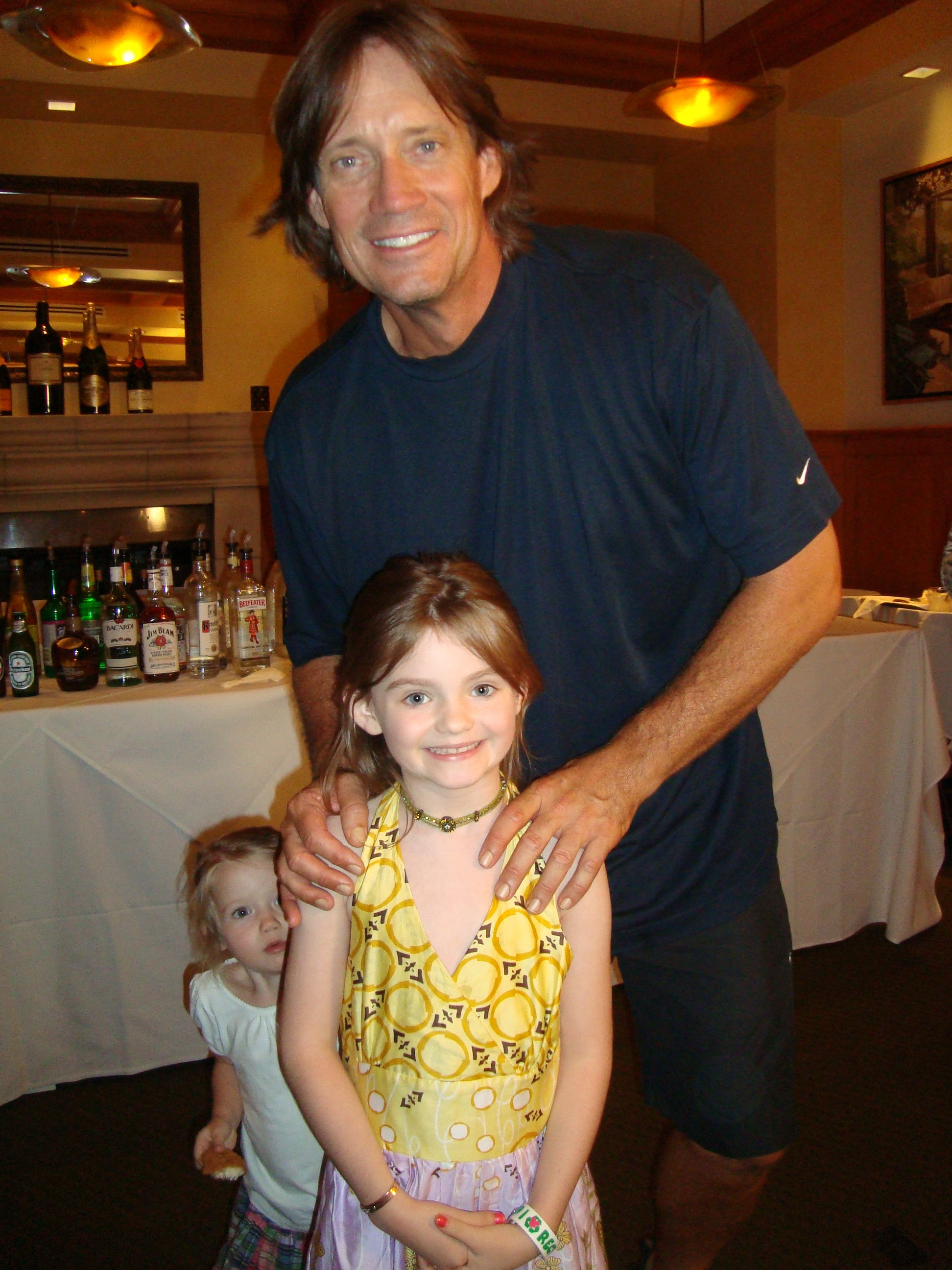 Morgan Lily & Kevin Sorbo at the After Party for Journey To The Center Of The Earth Los Angeles Premiere.