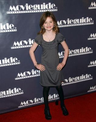 Morgan Lily arrives at the 17th Annual Movieguide Faith and Value Awards Gala at The Beverly Hilton Hotel.