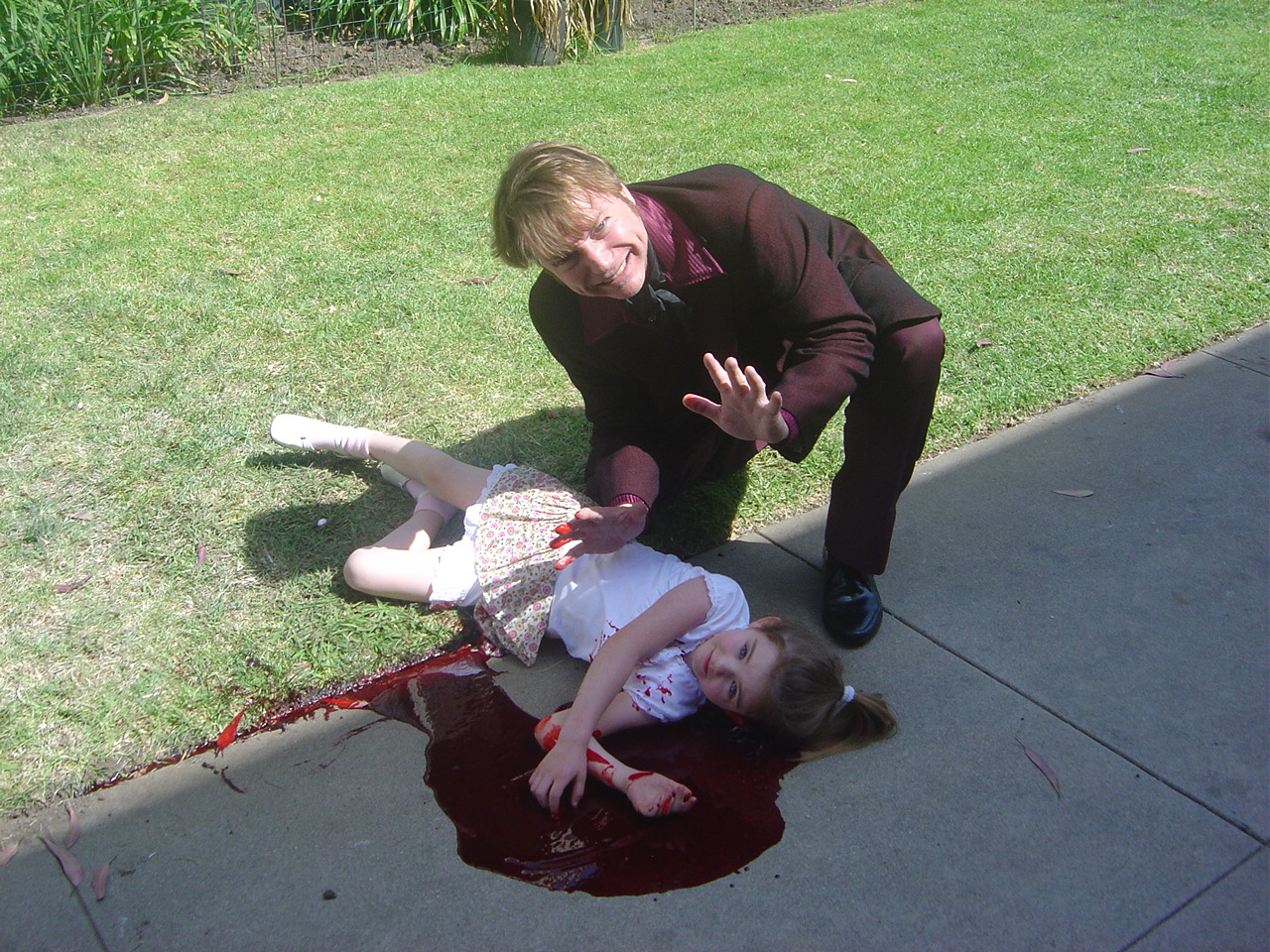 Morgan Lily & Jay Johnson on CSI:Crime Scene Investigation.