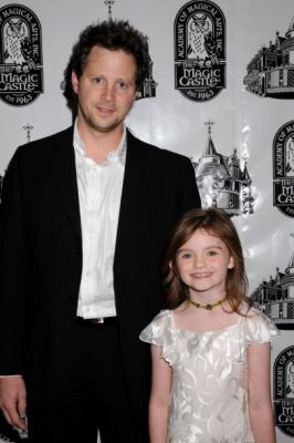 Actors Morgan Lily and Andy Gross attend The Academy of Magical Arts Awards at the Beverly Hilton Hotel.