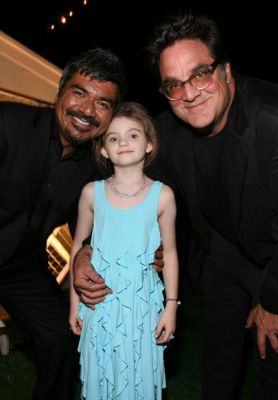 Actress Morgan Lily, actor George Lopez and director Mark Pellington inside the after party for the premiere of Overture Films' 'Henry Poole Is Here' held at ArcLight Cinemas on August 7, 2008 in Los Angeles, California