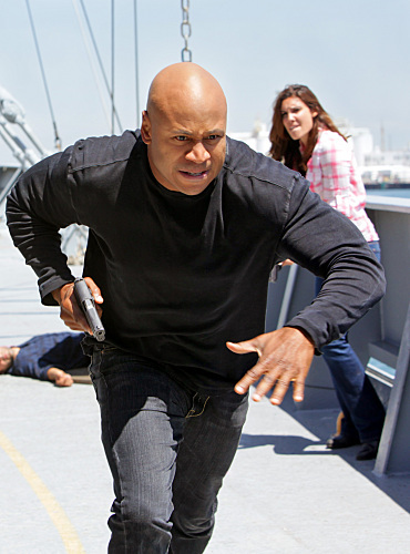 Still of LL Cool J and Daniela Ruah in NCIS: Los Angeles (2009)