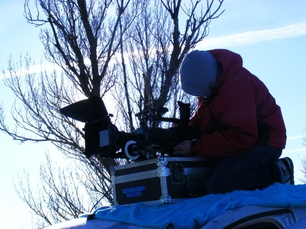 Director of photography Luis Ángel Pérez