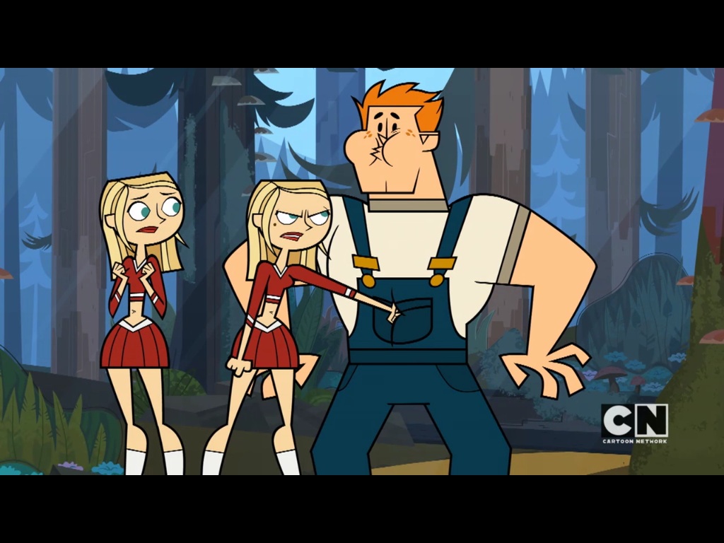 Rodney (Ian) taking abuse from Amy in Total Drama Pahkitew Island