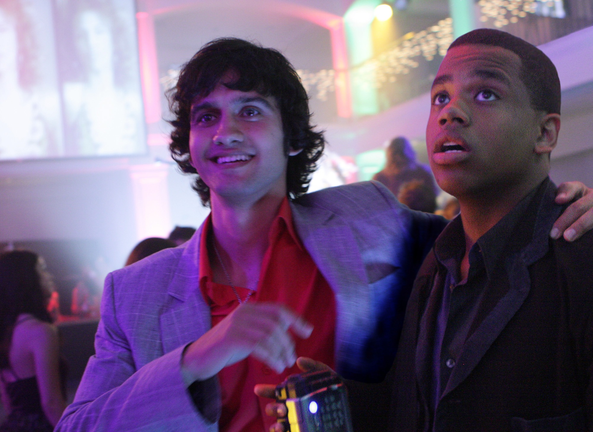 Still of Michael Steger and Tristan Wilds in 90210 (2008)