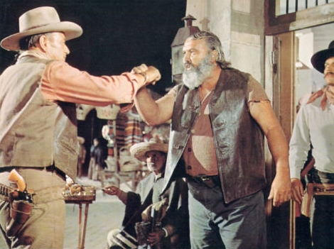 Tom Hennesy (center) in Big Jake (with John Wayne, and Patrick Wayne - right).