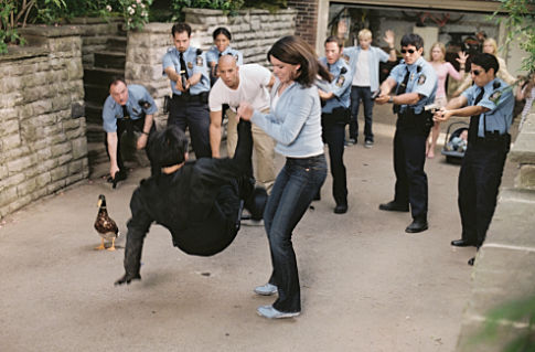 FRONT: Denis Akiyama (left), Vin Diesel (center), Lauren Graham (right). BACK: (left to right) Max Thieriot, Brittany Snow, Luke/Bo Vink, Faith Ford, Morgan York.