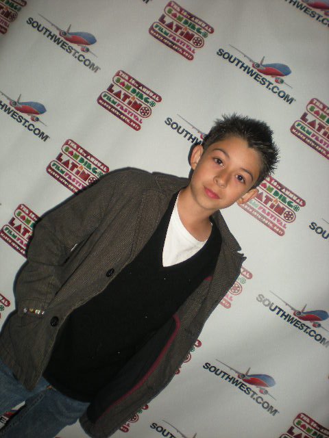 Fabrizio Zacharee Guido at age 11 at the San Diego Latino Film Fetival 2011