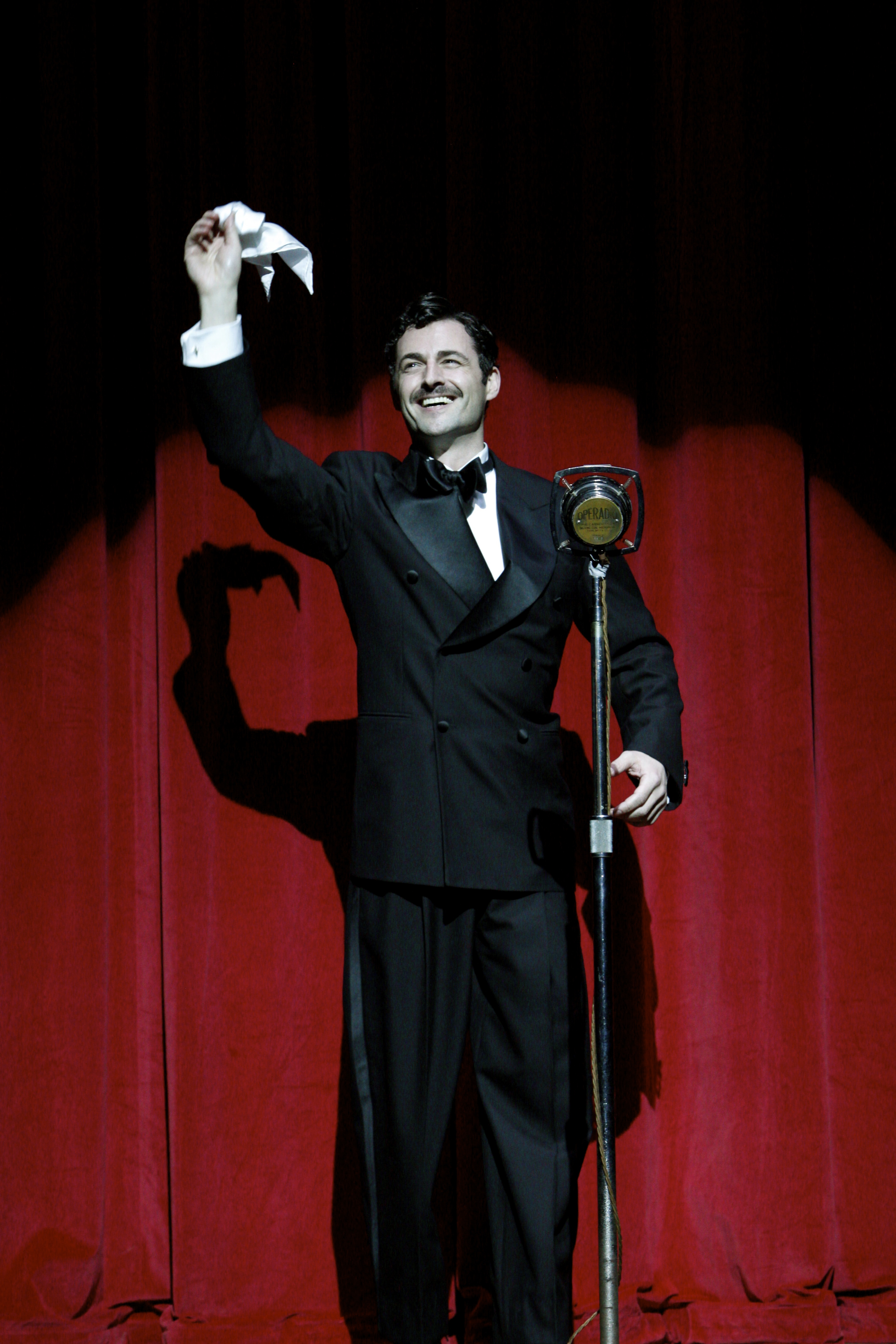 Max von Essen starring in Evita on Broadway.