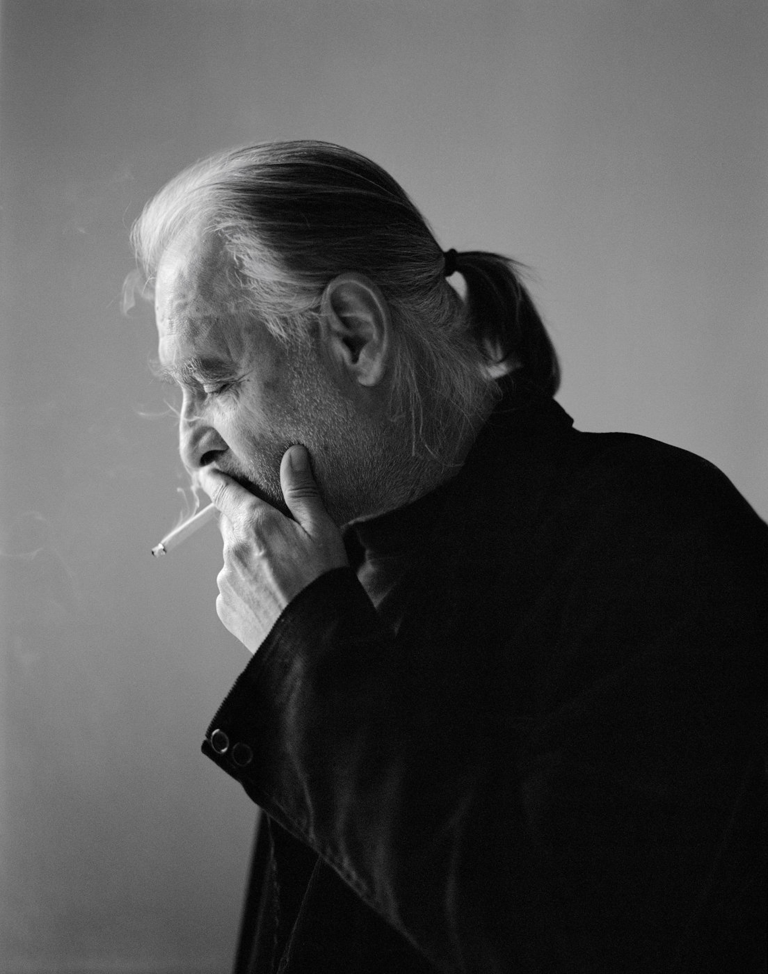 Still of Béla Tarr in A torinói ló (2011)