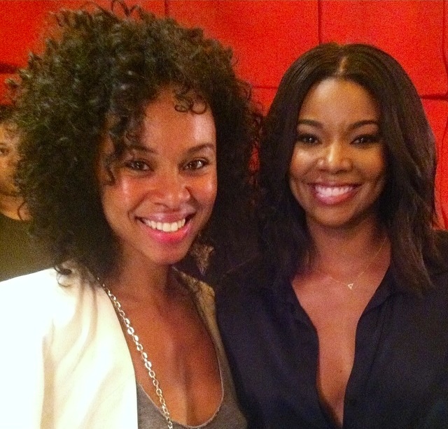 Sharaé Nikai (L) and Gabrielle Union (R) attend the Emmys For Your Consideration Reception of Being Mary Jane held at Pacific Design Center in West Hollywood, CA.