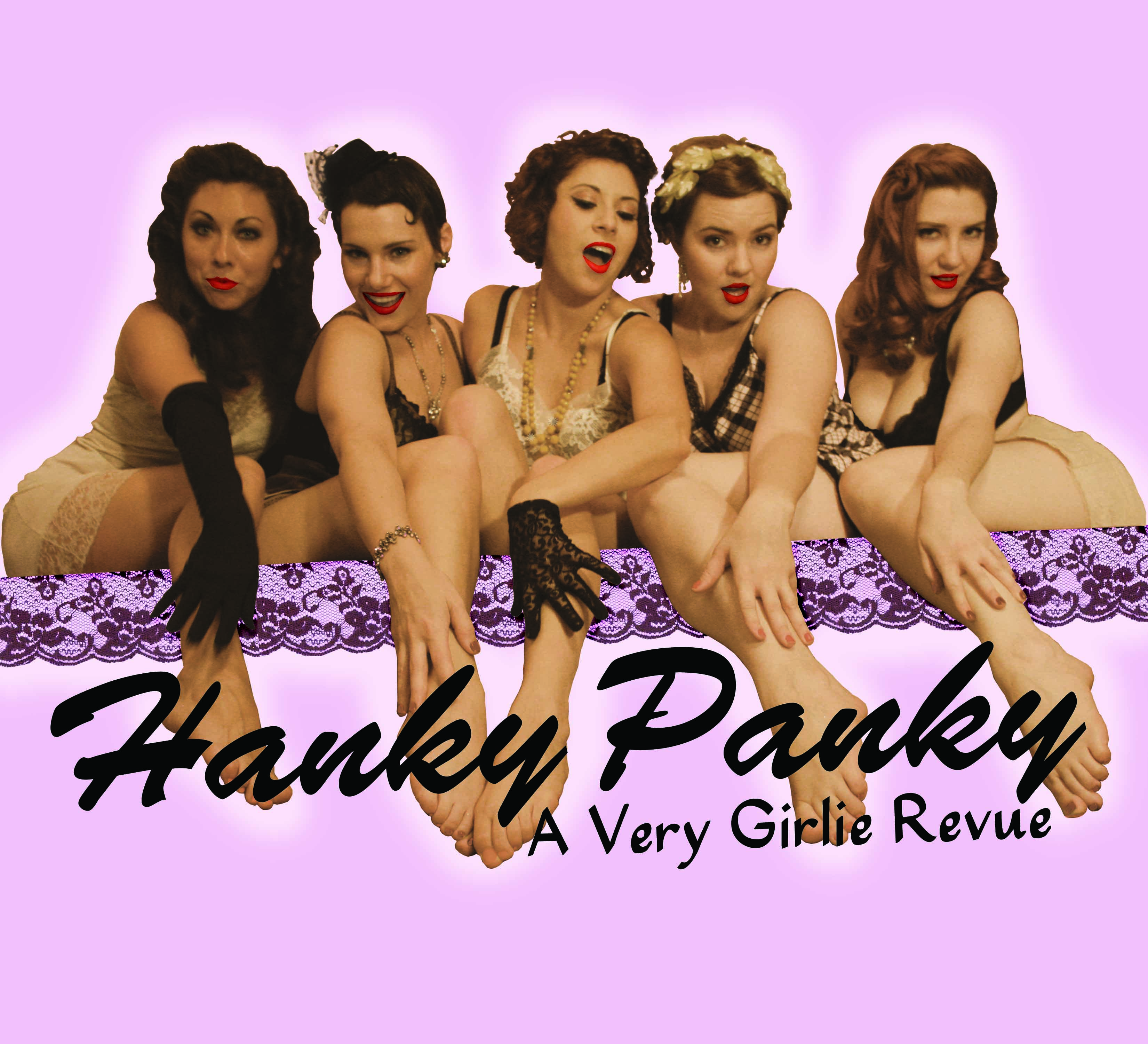 Publicity photo: Hanky Panky: A Very Girlie Revue