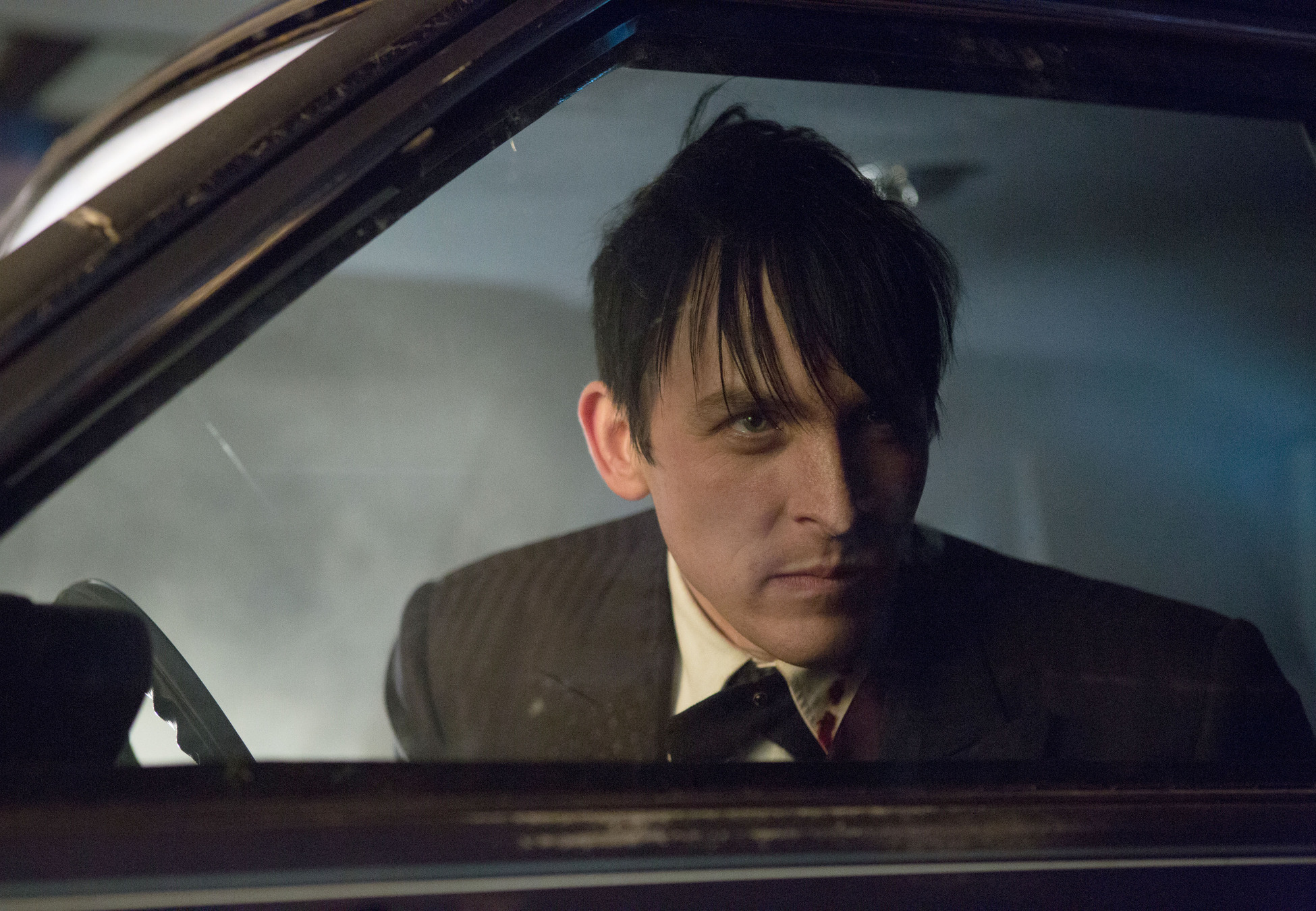 Still of Robin Lord Taylor in Gotham (2014)