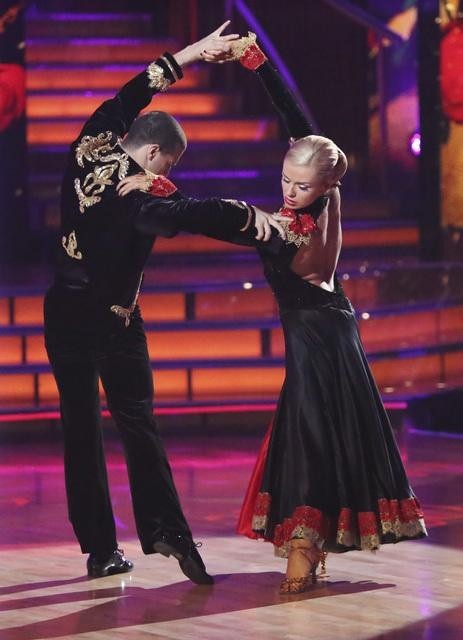 Still of Katherine Jenkins and Mark Ballas in Dancing with the Stars (2005)