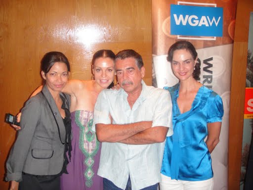 At the Premiere of One Hot Summer with jasmin espada Zimmatore,Veronica Diaz (I),http://www.imdb.com/name/nm0602267/Danny Mora,http://www.imdb.com/name/n