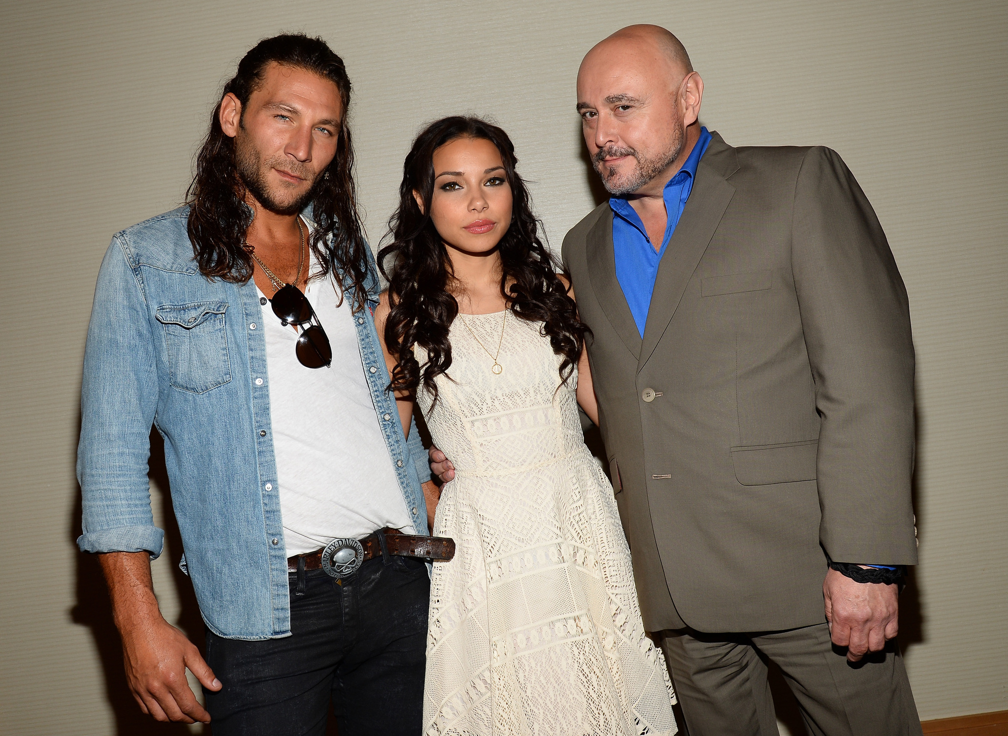 Mark Ryan, Zach McGowan and Jessica Parker Kennedy at event of Black Sails (2014)
