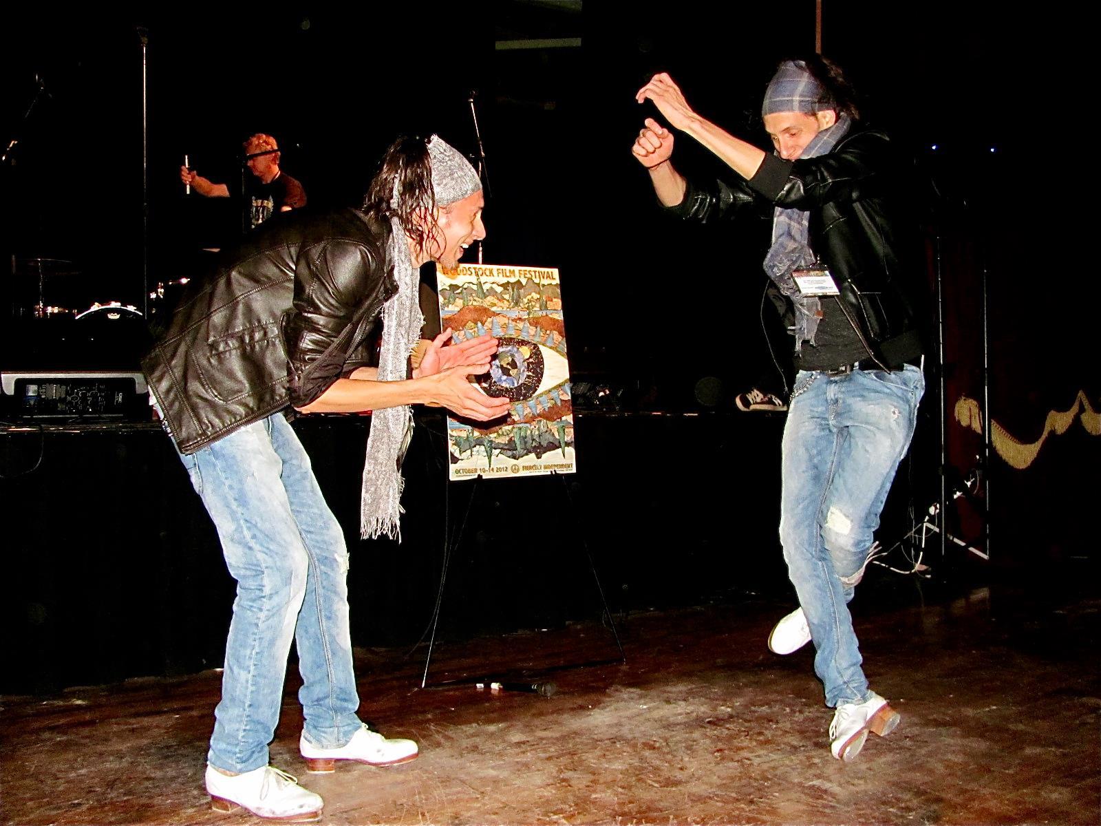 Facundo Lombard & Martín Lombard performing at Woodstock Film Festival 2012