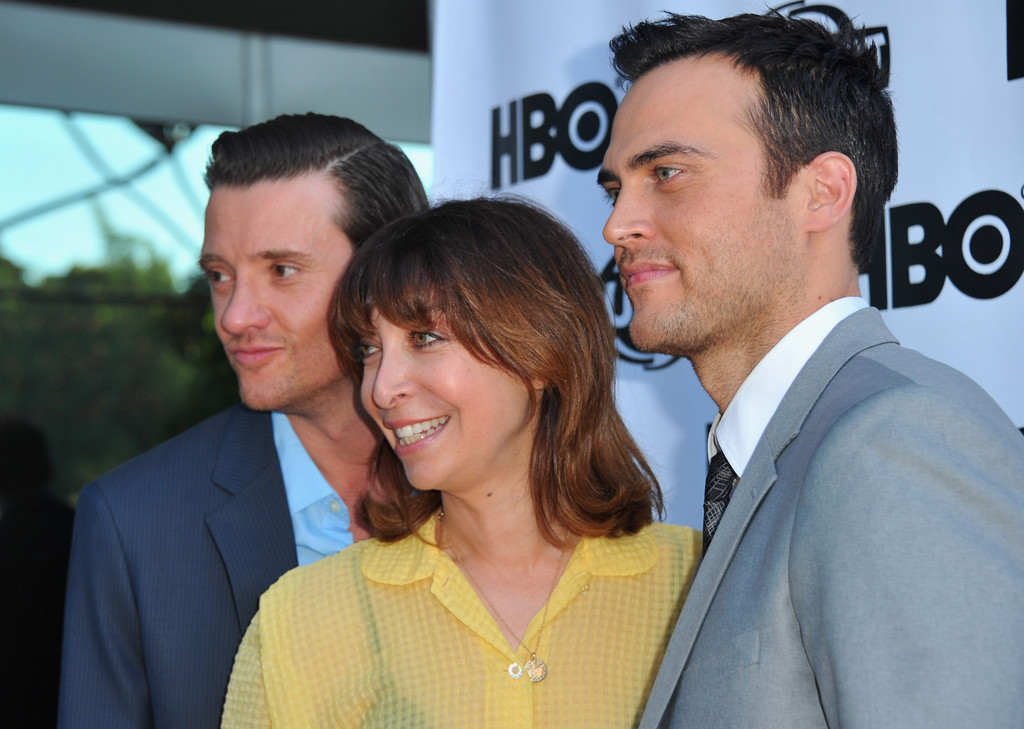 Jun 09, 2012 - Actors Jason Butler Harner, Illeana Douglas and Cheyenne Jackson arrive at the premiere of 'The Green' at The Directors Guild of America