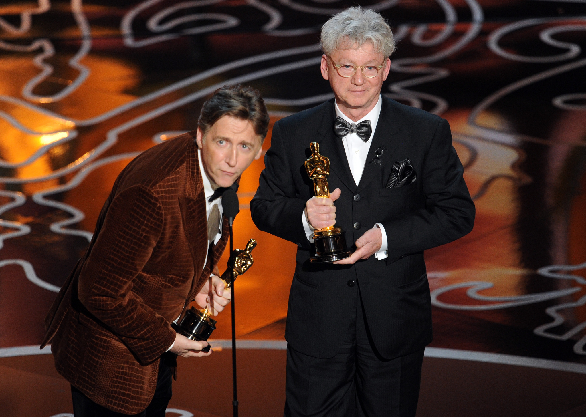 Malcolm Clarke and Nicholas Reed at event of The Oscars (2014)