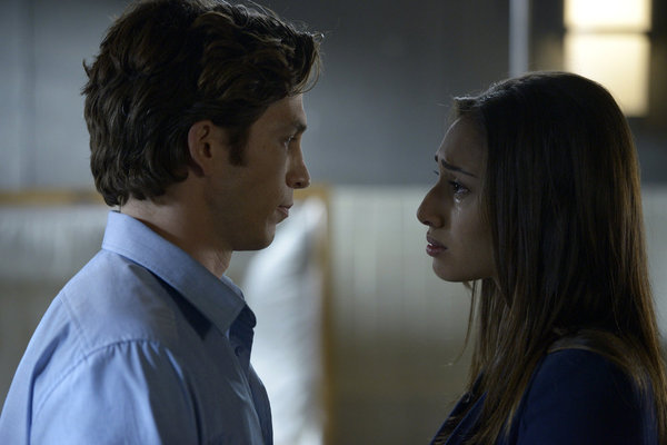 Still of Meaghan Rath and Bobby Campo in Being Human (2011)