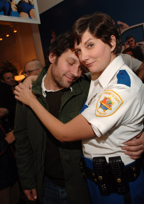 Kerri Kenney and Paul Rudd at event of Reno 911!: Miami (2007)