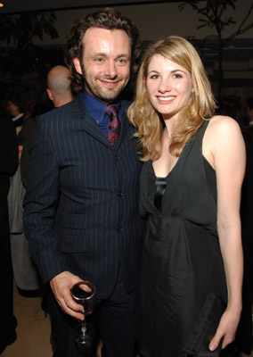 Michael Sheen and Jodie Whittaker