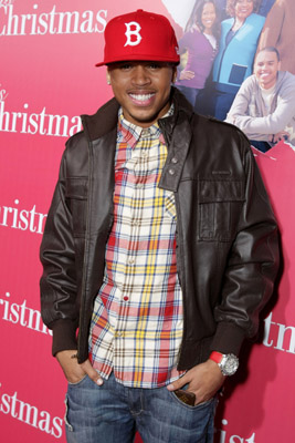 Chris Brown at event of This Christmas (2007)
