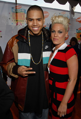 Pink and Chris Brown