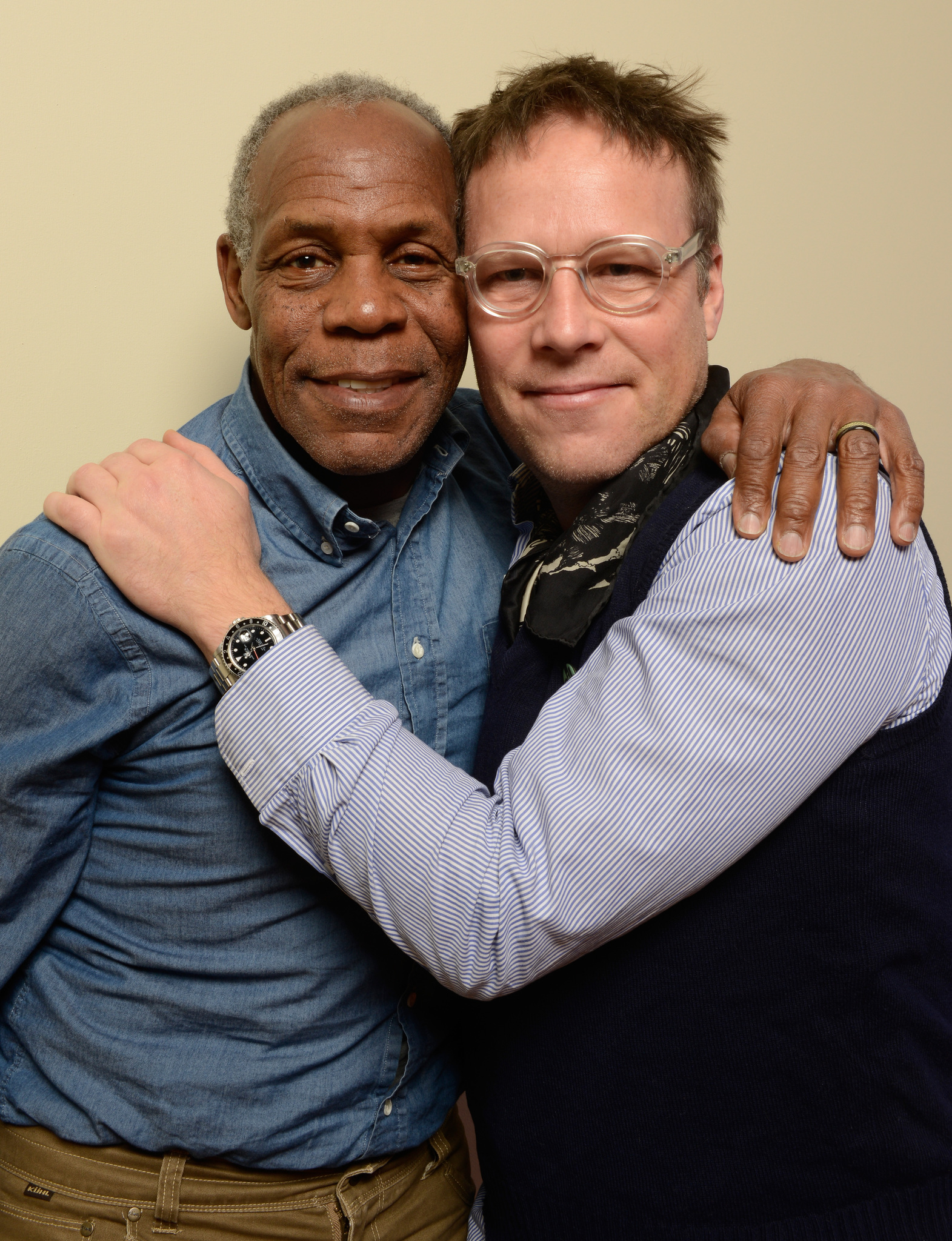 Danny Glover and Göran Olsson