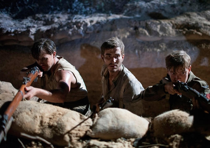 Still of Ben O'toole, Ryan Corr and James Fraser in The Water Diviner (2014)