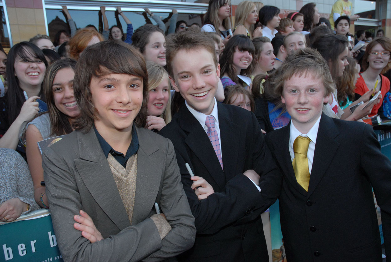 Christian Byers, James Fraser and Lee Cormie at event of December Boys (2007)