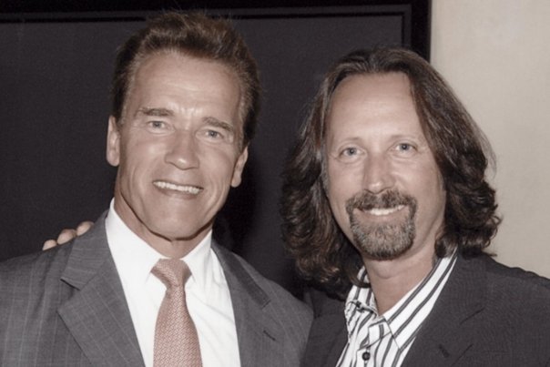 Arnold Schwarzenegger and Scott Mednick