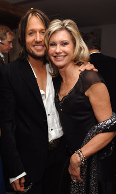 Olivia Newton-John and Keith Urban