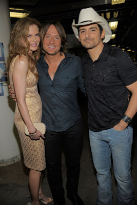 Nicole Kidman, Brad Paisley and Keith Urban