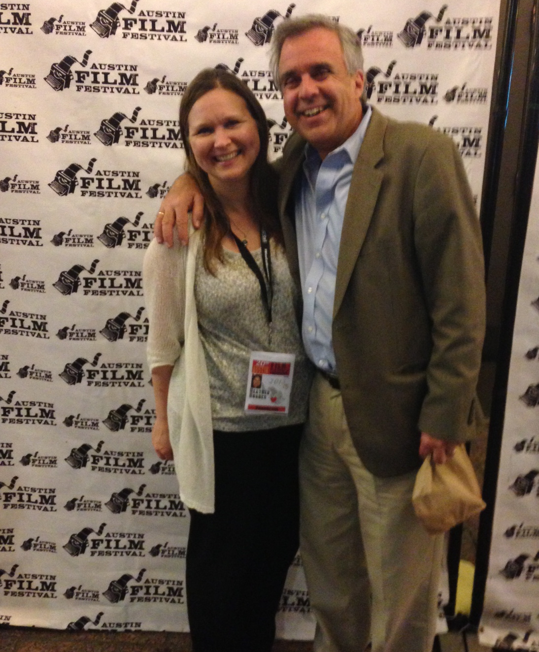Heather Hughes and Grady Hughes, Austin Film Festival 2013