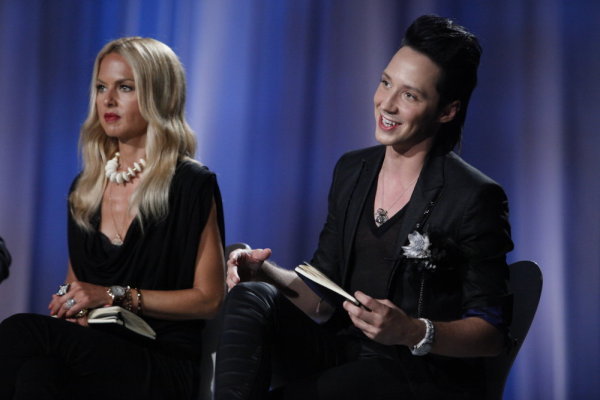 Still of Johnny Weir and Rachel Zoe in The Fashion Show (2009)