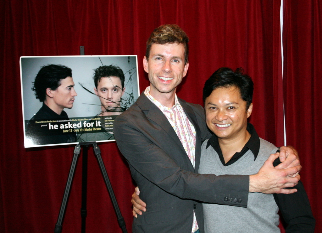 Alec Mapa and Jamison Hebert