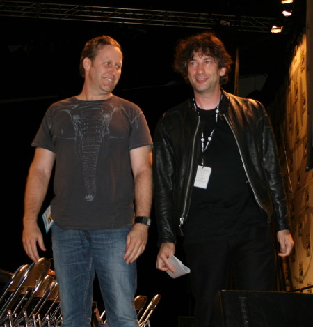 Beowulf co-writers Roger Avary and Neil Gaiman