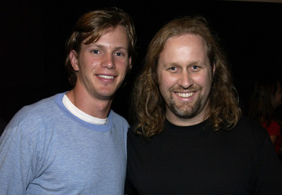 Roger Avary and Kip Pardue at event of The Rules of Attraction (2002)